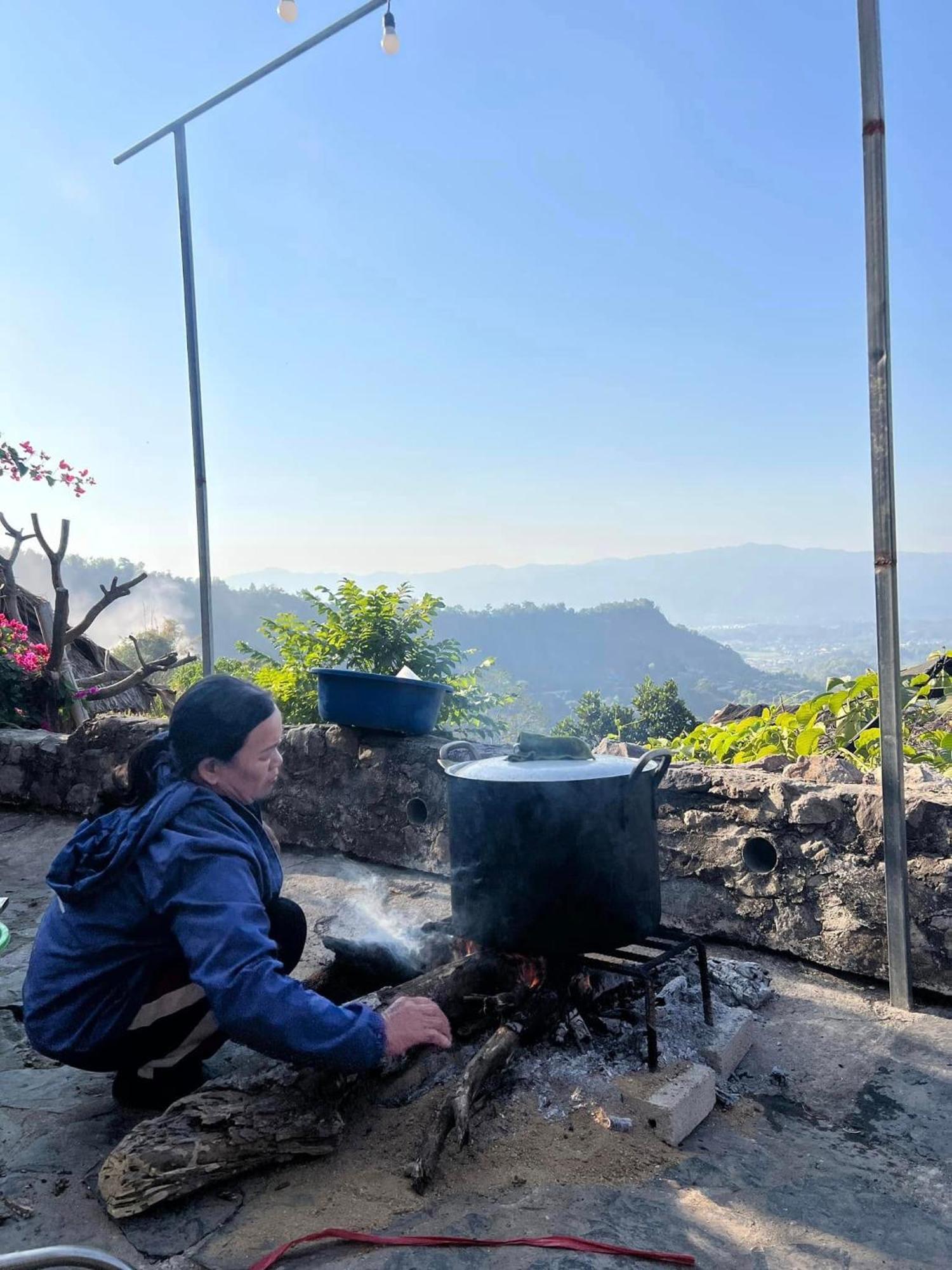 Ecolodge Ke Nenh Dien Bien Ban Him Lom Bagian luar foto