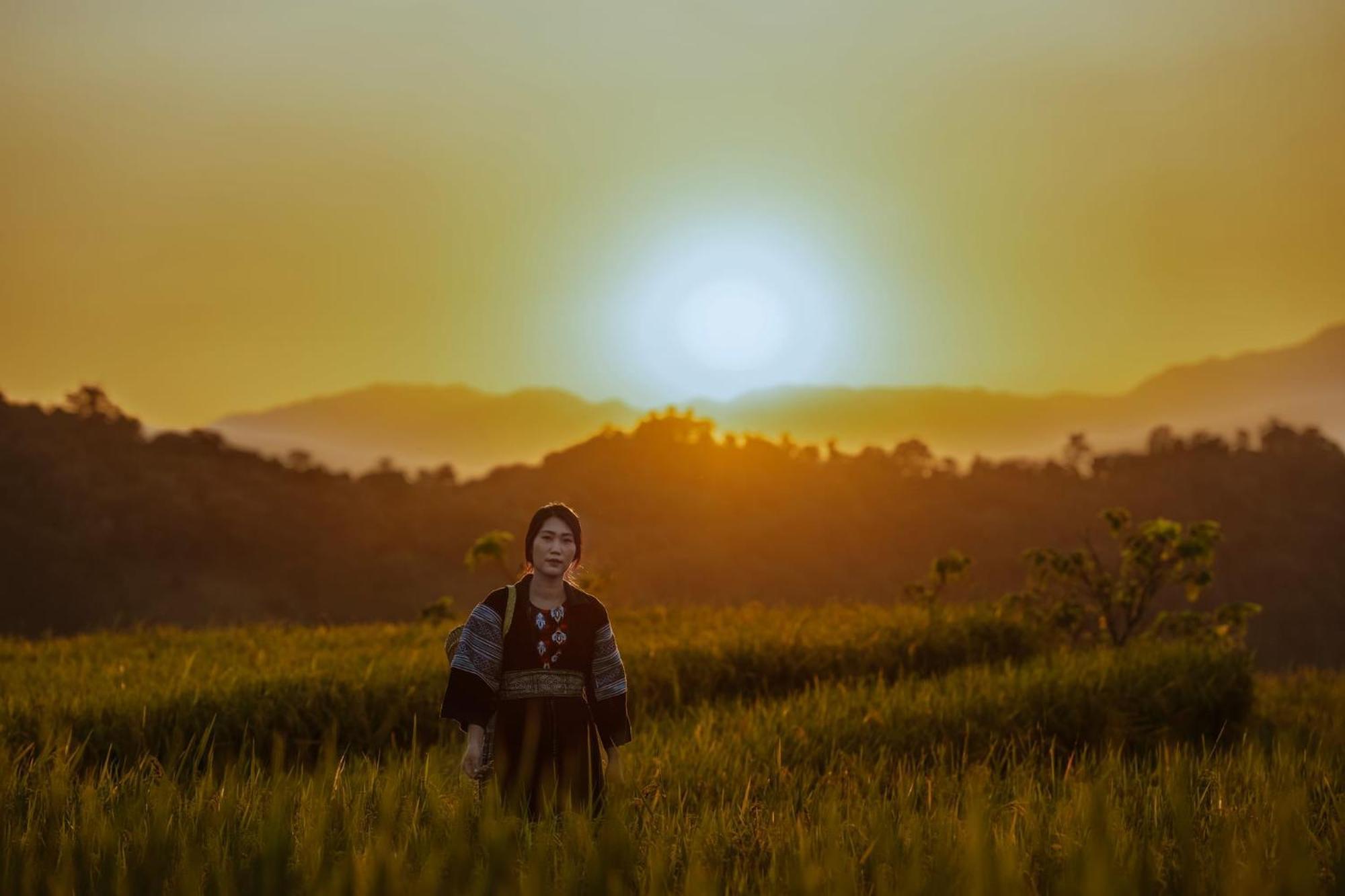 Ecolodge Ke Nenh Dien Bien Ban Him Lom Bagian luar foto