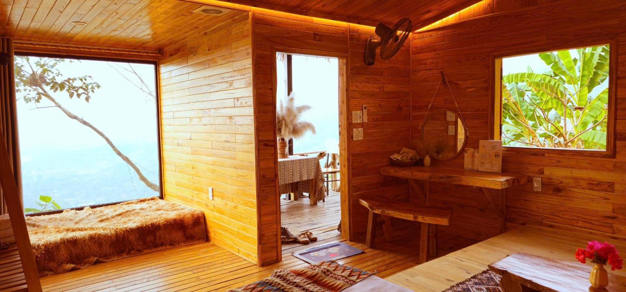 Ecolodge Ke Nenh Dien Bien Ban Him Lom Bagian luar foto