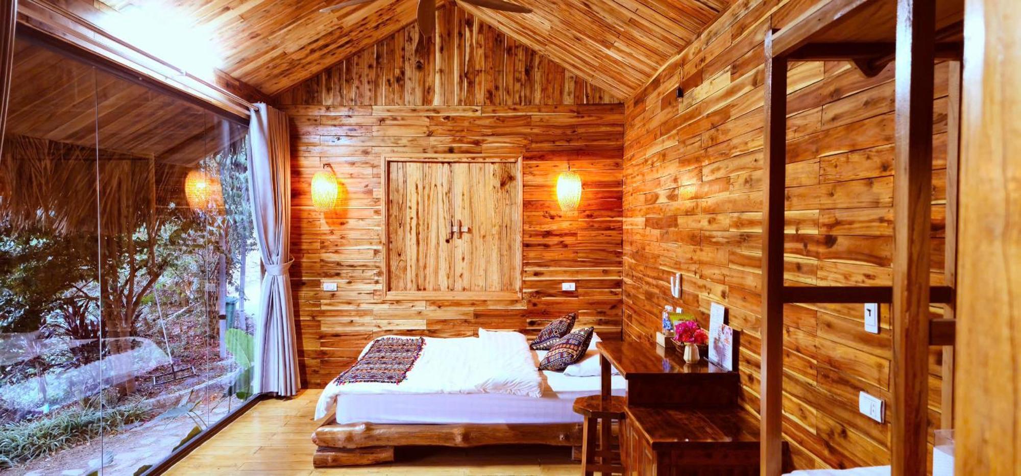 Ecolodge Ke Nenh Dien Bien Ban Him Lom Bagian luar foto