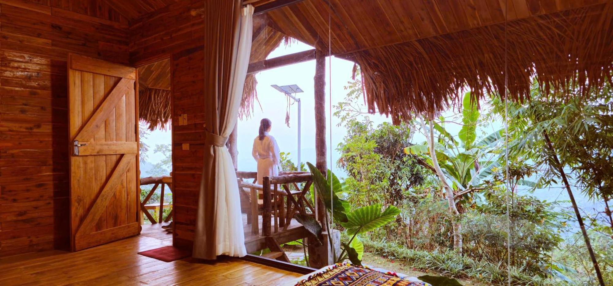 Ecolodge Ke Nenh Dien Bien Ban Him Lom Bagian luar foto