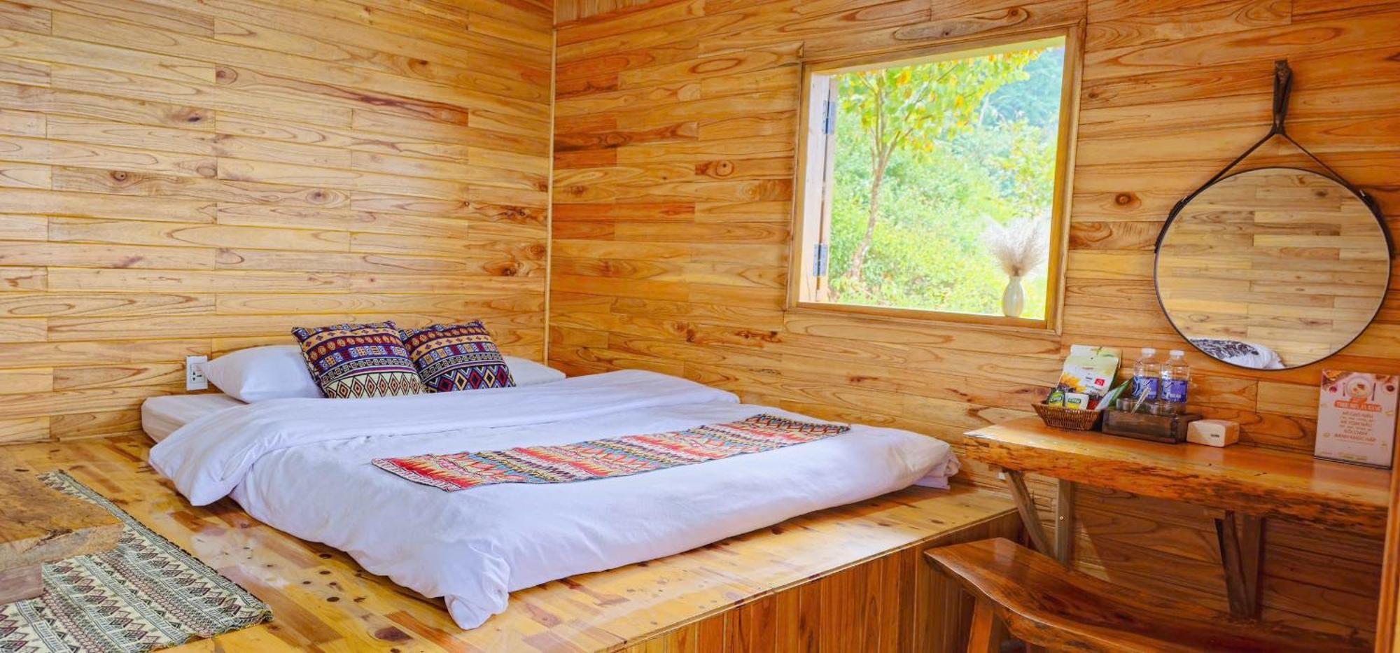 Ecolodge Ke Nenh Dien Bien Ban Him Lom Bagian luar foto