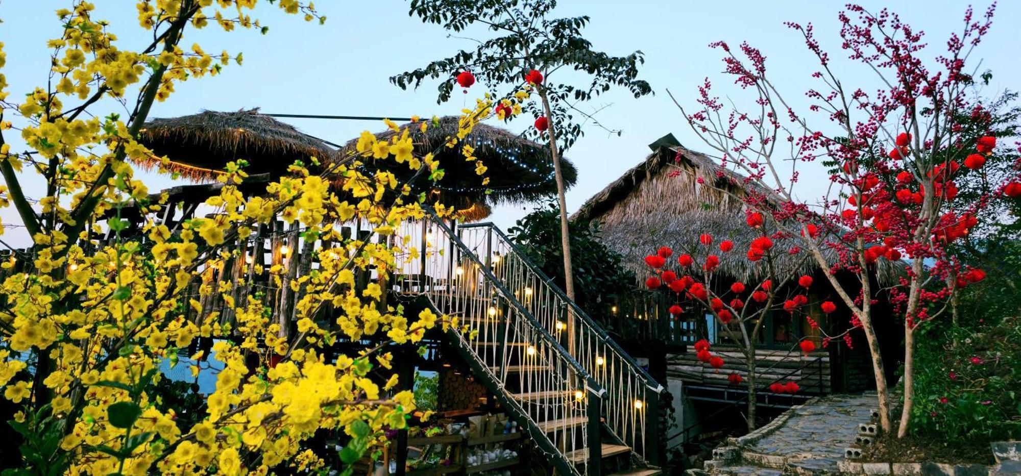 Ecolodge Ke Nenh Dien Bien Ban Him Lom Bagian luar foto